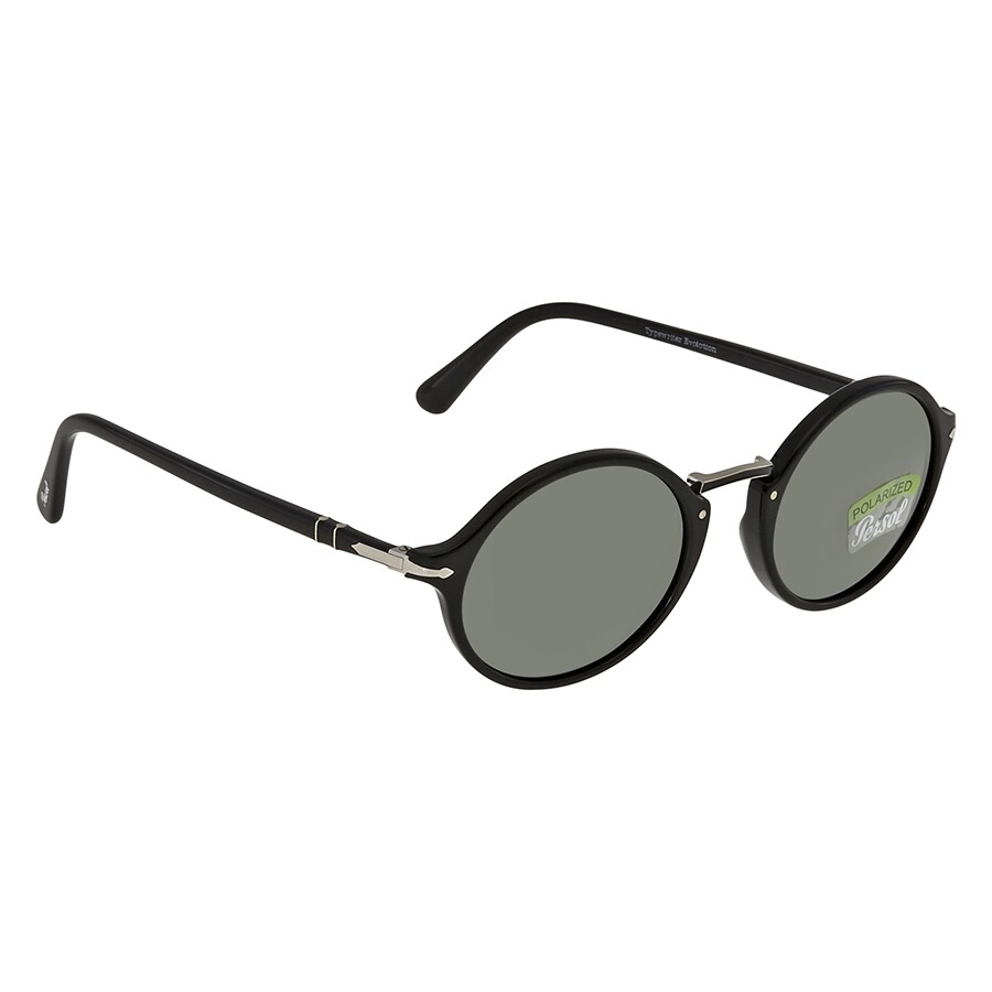 Persol Dark Green Round Men S Sunglasses 0po3208s 95 58 50 0po3208s 95 58 50 Sunglasses Persol Jomashop