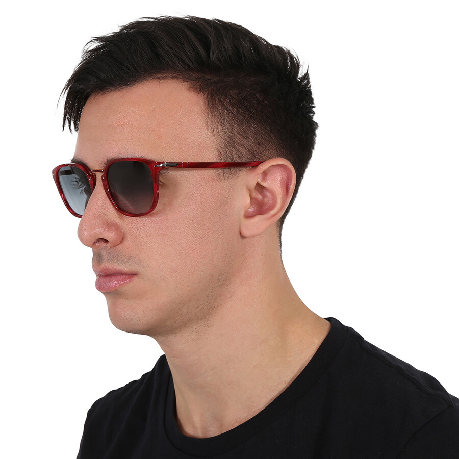 Persol Grey Gradient Square Men's Sunglasses PO3186S 111271 53 ...