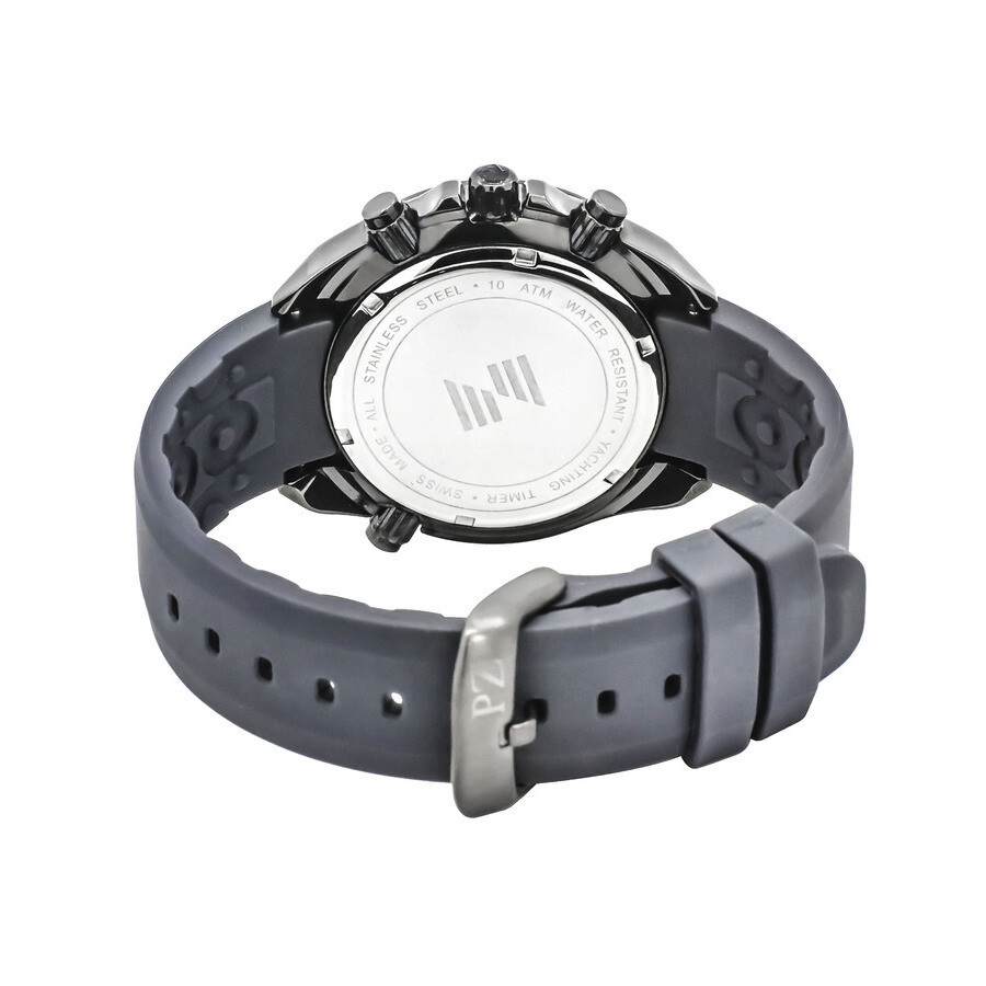 Philip Zepter Yachting Timer Chronograph Quartz Grey Dial Men's Watch ...