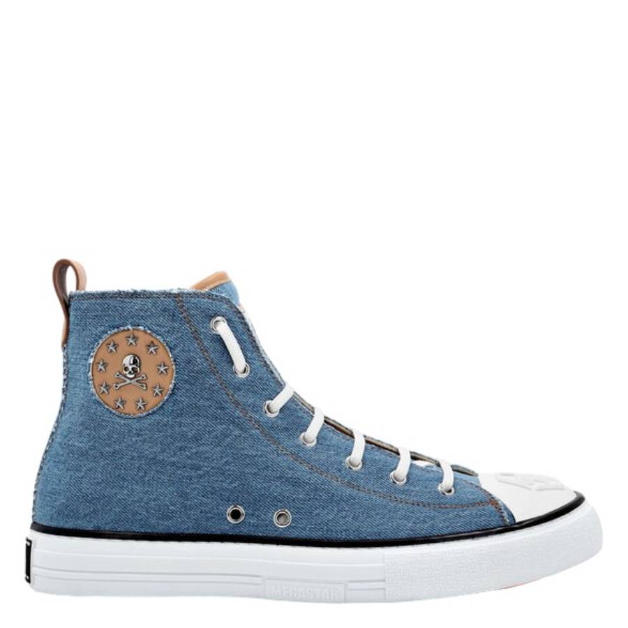 Hi-Top Denim Sneaker