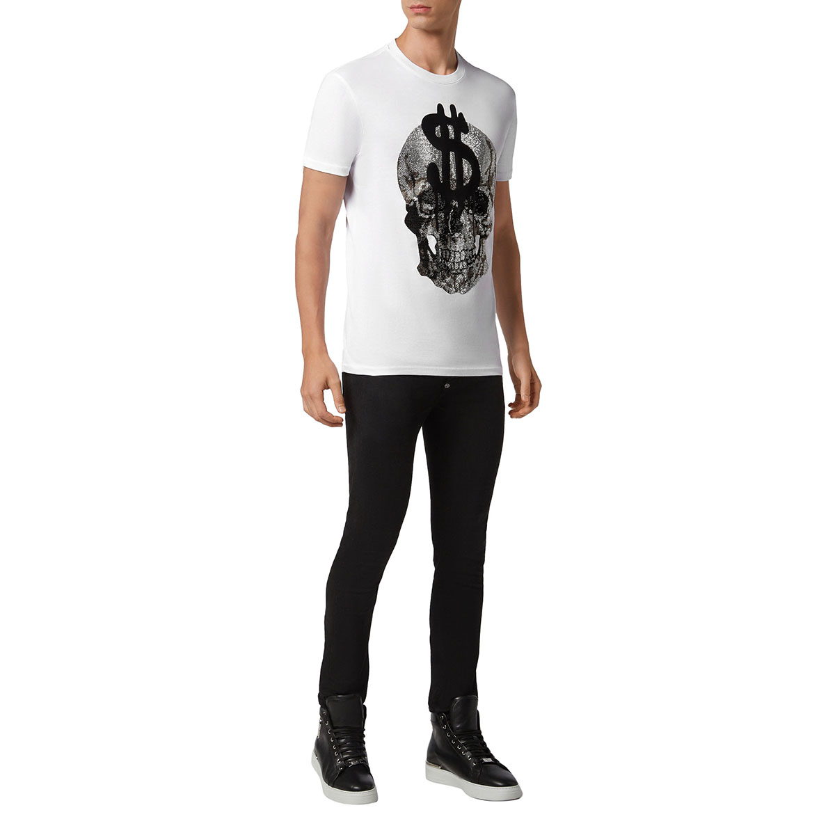 Maglietta Deftones Static Skull | Ufficiale Unisex Nero XXL | Cotone Morbido Con Stampa Fronte/retro