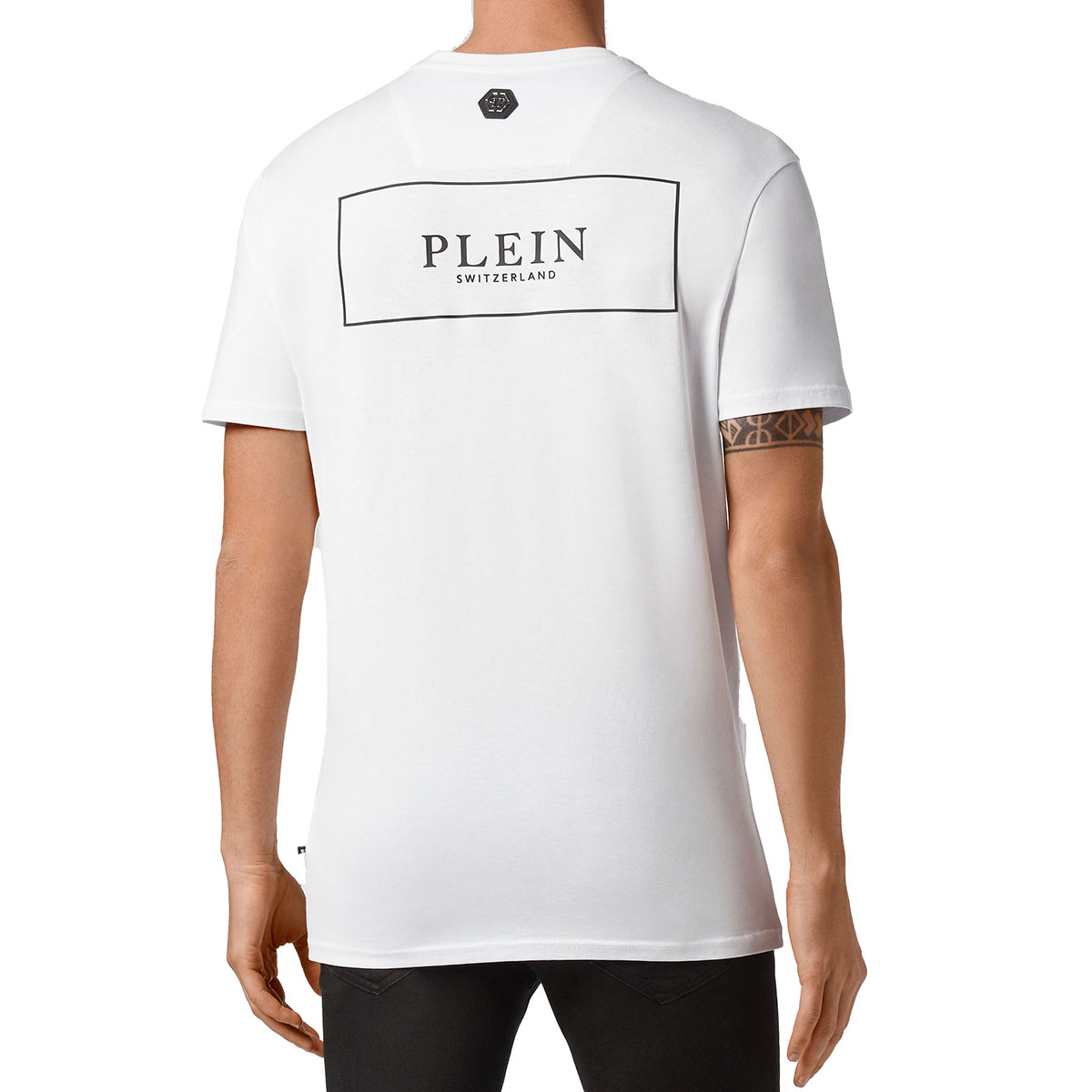 PLEIN T-SHIRT MEN WHITE