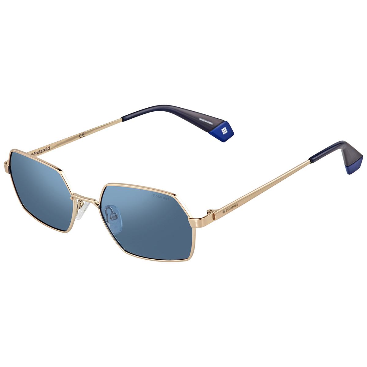 Occhiali Da Sole Polaroid Unisex Modello PLD D377/g - Lente Marrone E Montatura Acciaio