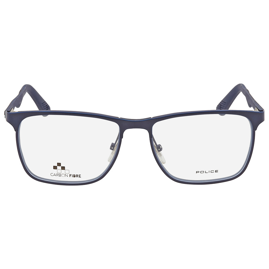 Police Demo Rectangular Men's Eyeglasses VPL692 475 55 190605078617