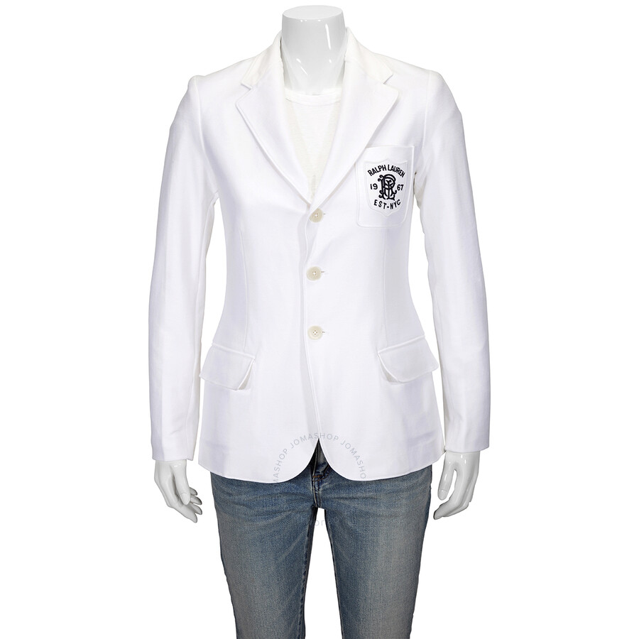 polo crest blazer
