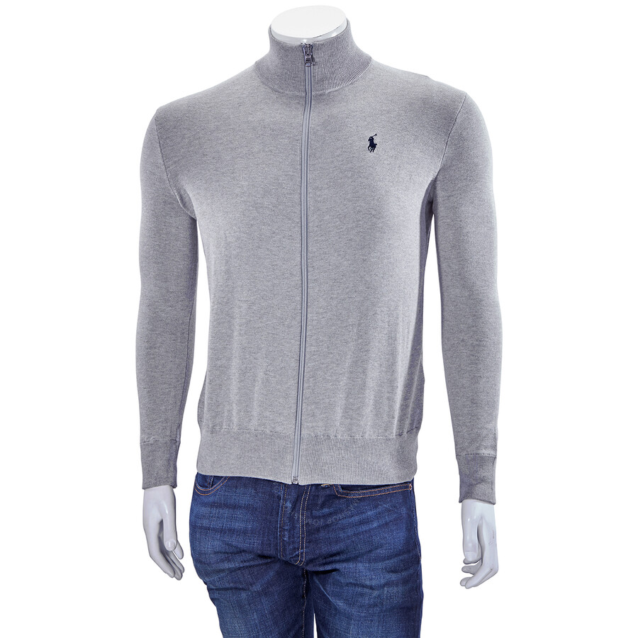 mens grey ralph lauren sweatshirt