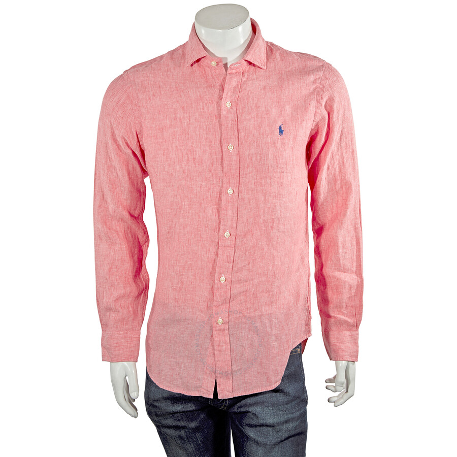 polo linen shirt mens