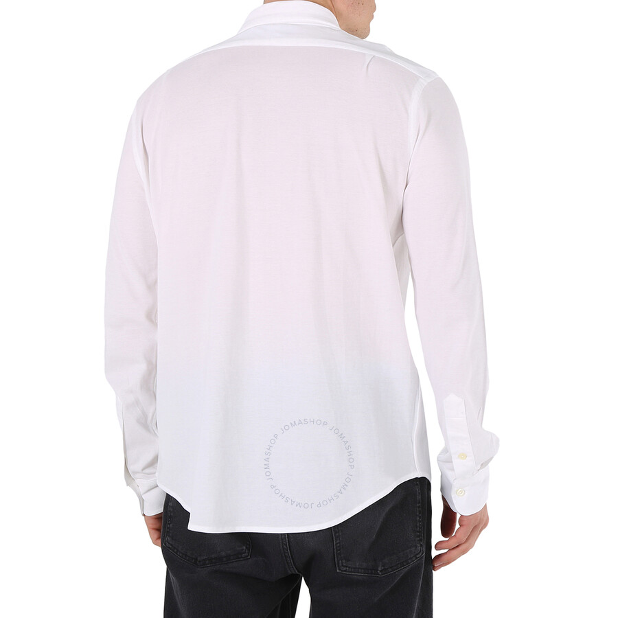 Polo Ralph Lauren Men's White ButtonDown Long Sleeve Shirt, Size Large