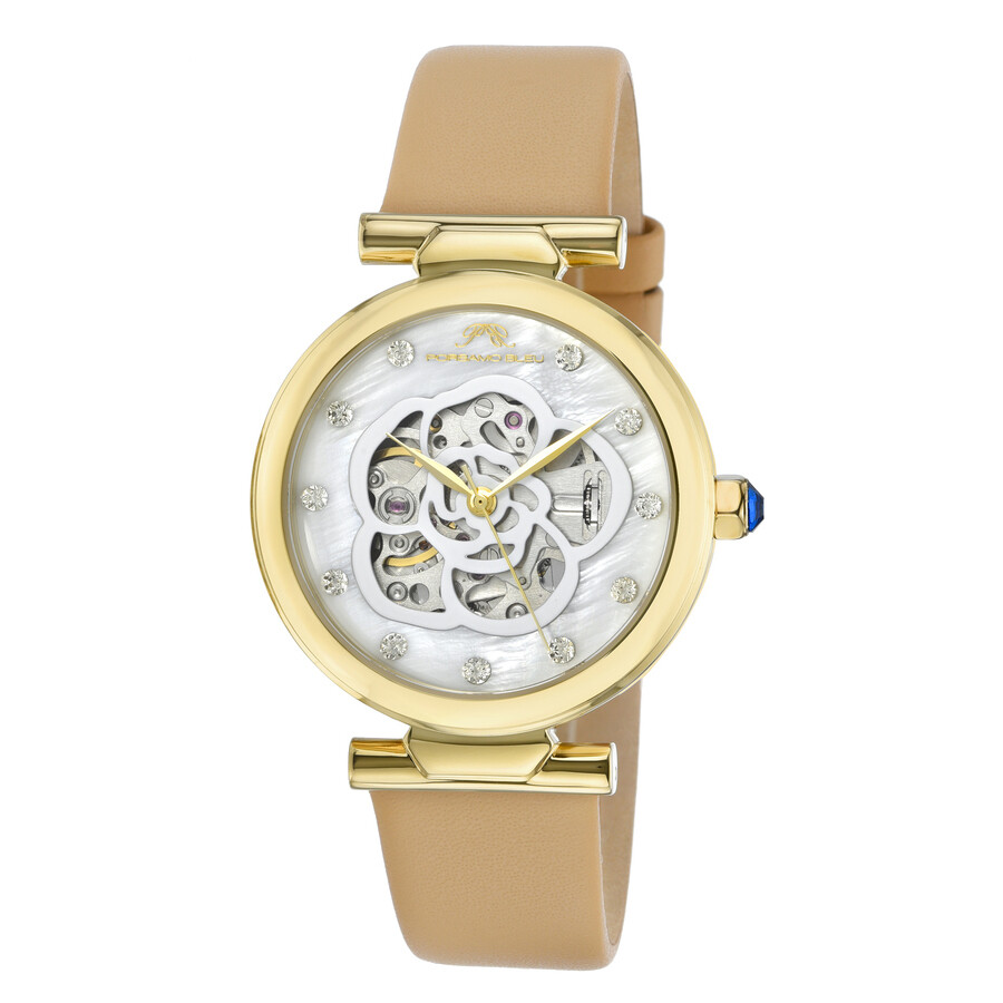 Porsamo Bleu Laura Automatic White Dial Ladies Watch 1212BLAL