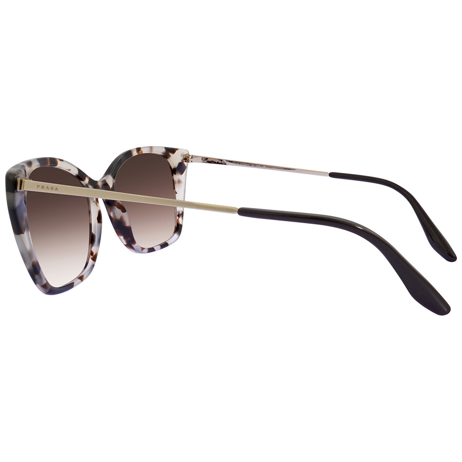 Prada Brown Gradient Cat Eye Ladies Sunglasses PR 12XS UAO0A6 54