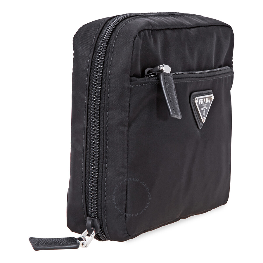 Prada Fabric Travel Pouch Black 2NA017 064 F0002 8056158050314