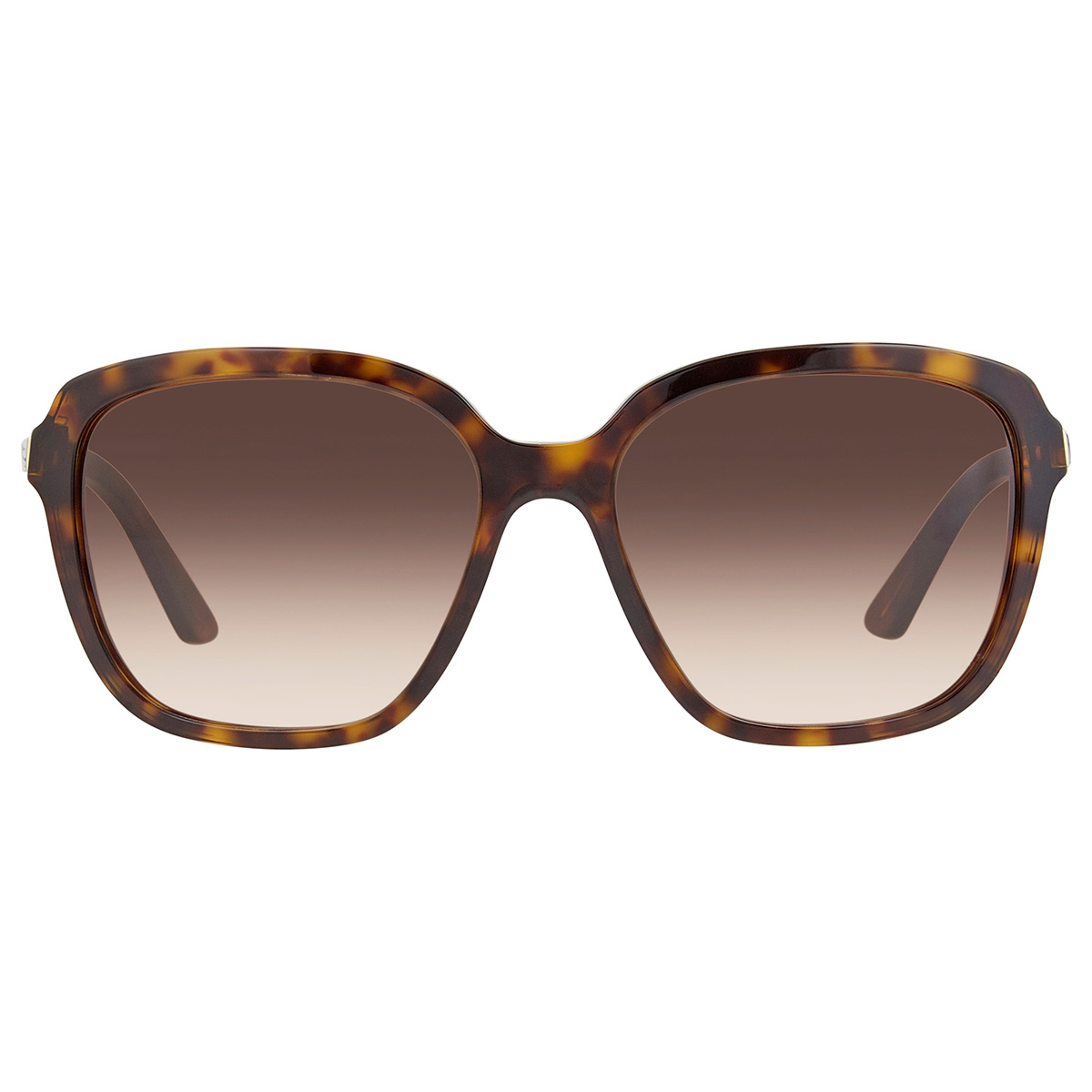 prada pr 10vs women's heritage square sunglasses tortoise brown
