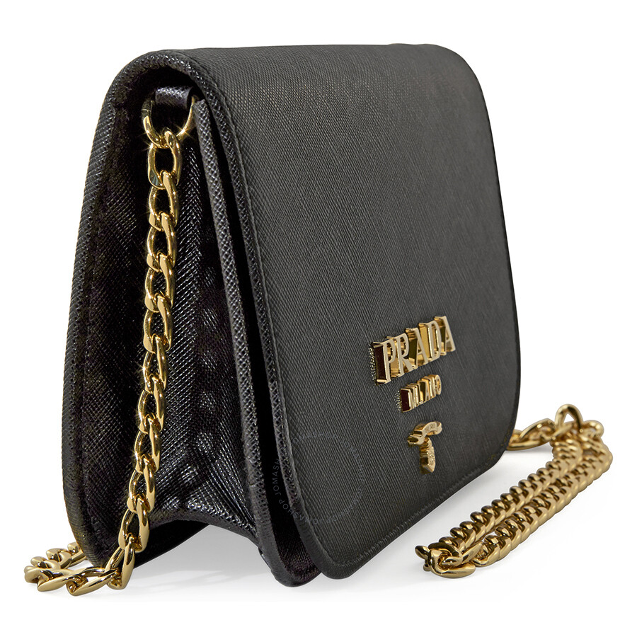 Prada Medium Crossbody Bag Black 1BH019OOONZV/B F0002 8059593022014