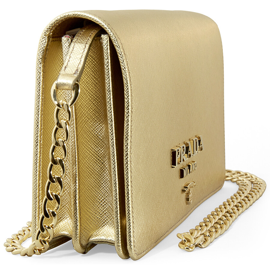 Prada Medium Crossbody Bag Platinum 1BH019OOONZV/B F0522