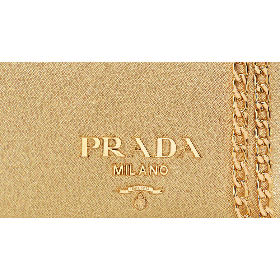 Prada Medium Crossbody Bag Platinum 1BH019OOONZV/B F0522