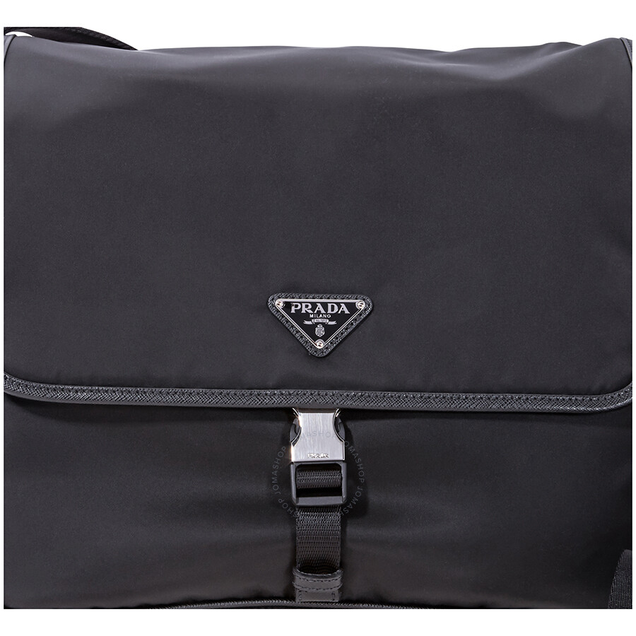 Prada Men's Messenger Bag Black 2VD166VOL064F0002 8058094818614