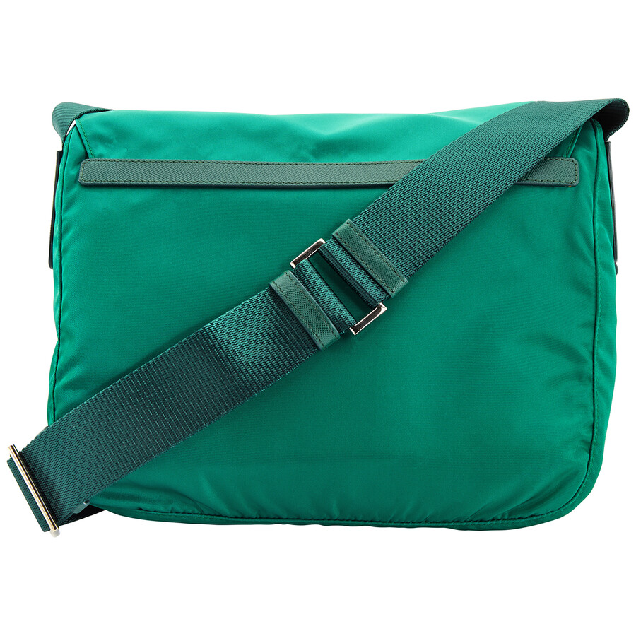 Prada Nylon Messenger Bag Green BT0953ZOT F0571 8054685399319