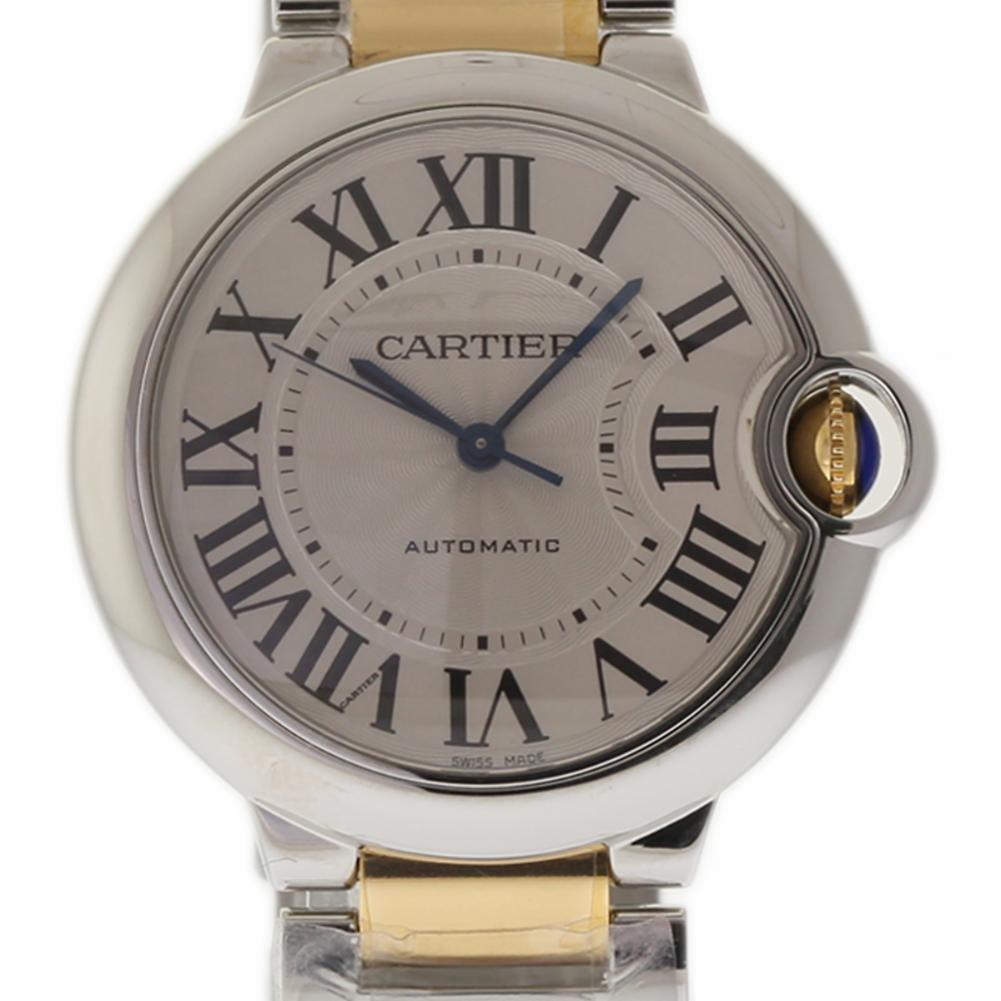 Cartier Pre-owned Cartier Ballon Bleu Automatic Silver Dial Men's Watch W2BB0012  W2BB0012 - Pre-Owned Watches, Cartier - Jomashop