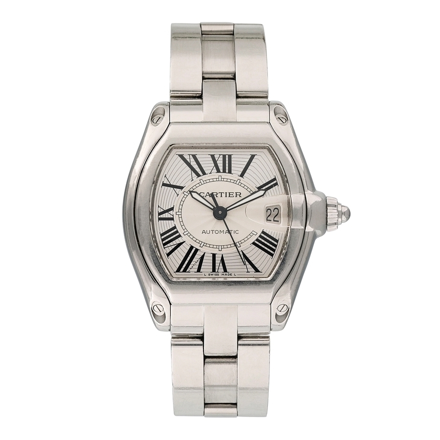 Cartier Pre-owned Cartier Roadster Automatic Silver Dial Men's Watch 2510 -  Pre-Owned Watches - Jomashop