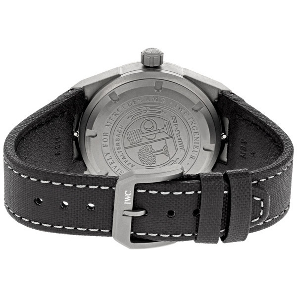 IWC Pre-owned IWC Ingenieur Automatic AMG Titanium Black Men's Watch IW322703  IW322703 - Pre-Owned Watches, IWC - Jomashop