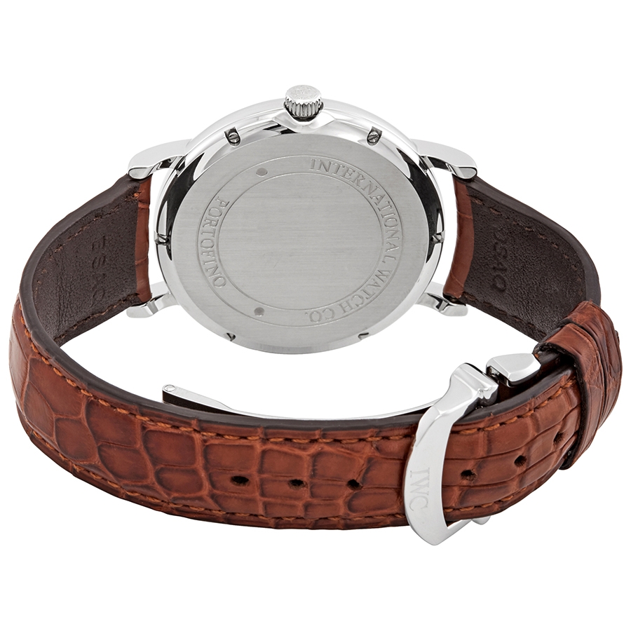 IWC Pre-owned IWC Portofino Automatic Silver Dial Men's Watch IW356303 -  Pre-Owned Watches - Jomashop