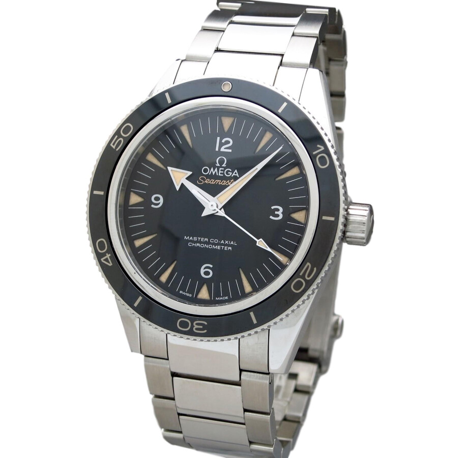 Omega Pre Owned Omega Seamaster 300 Automatic Chronometer Black Dial Men S Watch 233 30 41 21 01 001 233 30 41 21 01 001 Omega Seamaster Jomashop