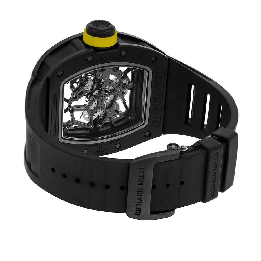 Richard Mille Pre-owned Richard Mille Rafael Nadal Tourbillon Black Dial Men's Watch RM035 RM035 ...