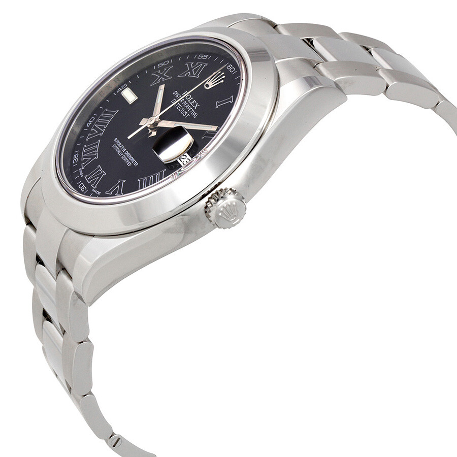 datejust 2 black dial