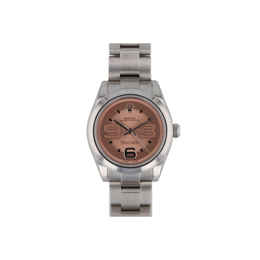 Oyster Perpetual Automatic Pink Dial Ladies Watch