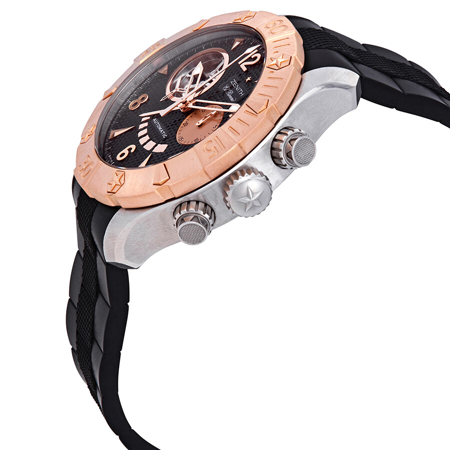 Zenith Pre-owned Zenith Defy Classic Open El Primero Men's Watch 86.