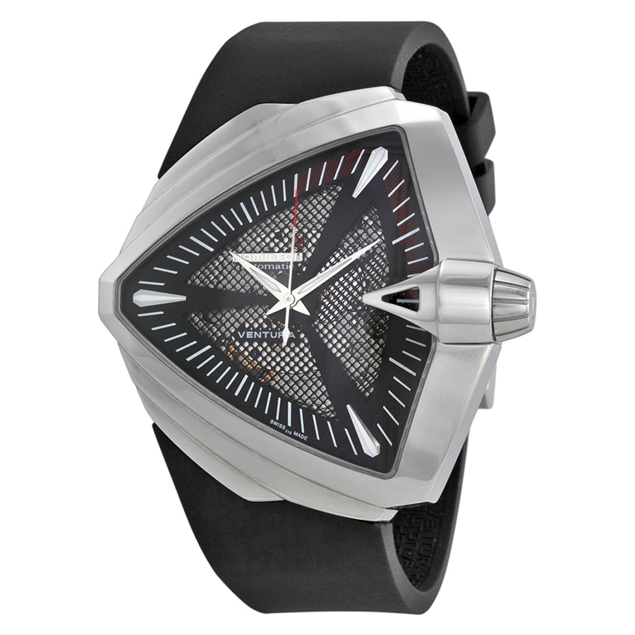 Pre- Ventura XL Automatic Black Dial Men's Watch