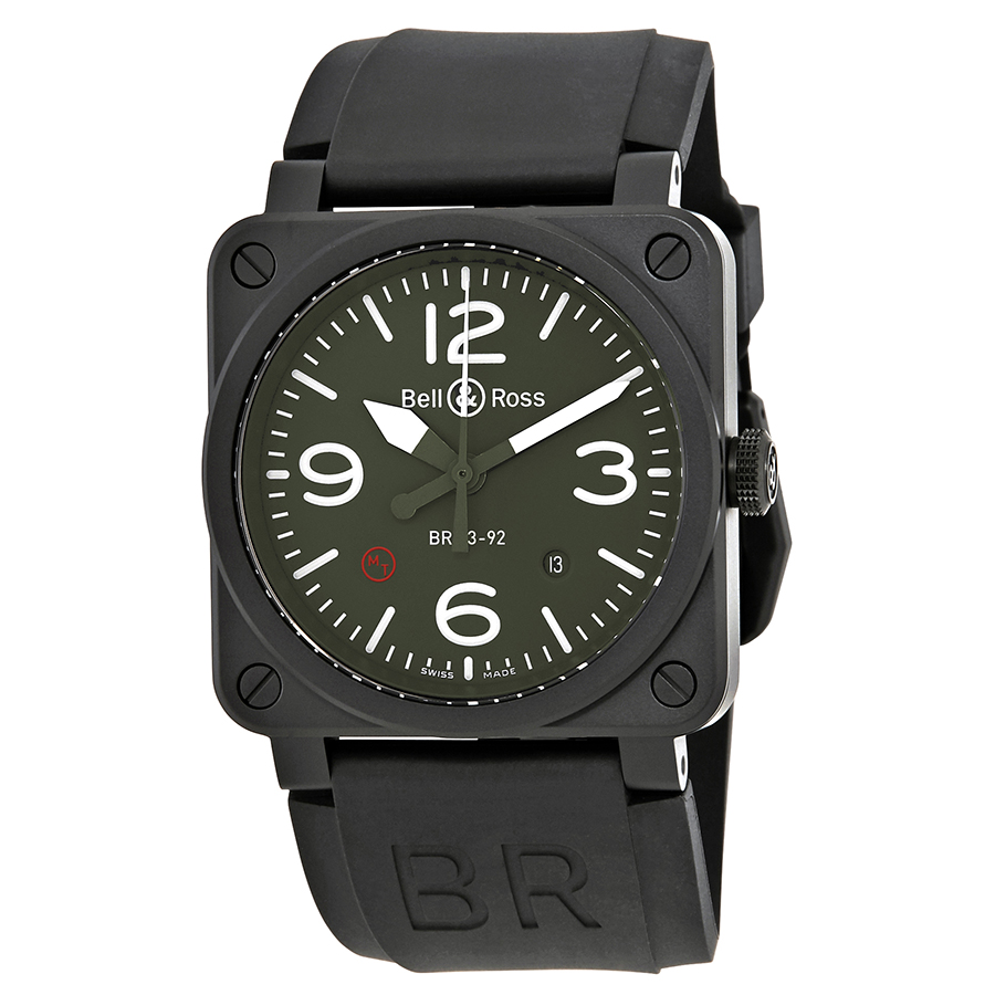 Bell and Ross Military Type Olive Dial 