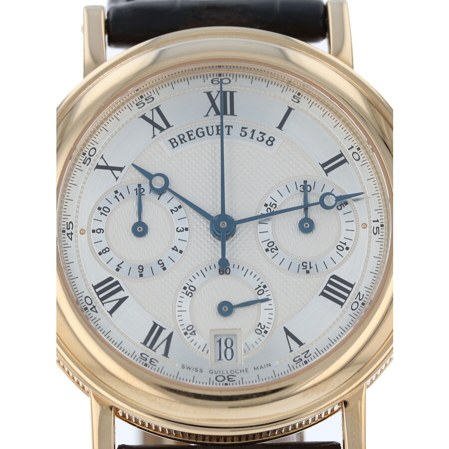 Breguet Preowned Breguet Marine Chronograph Automatic Silver Dial