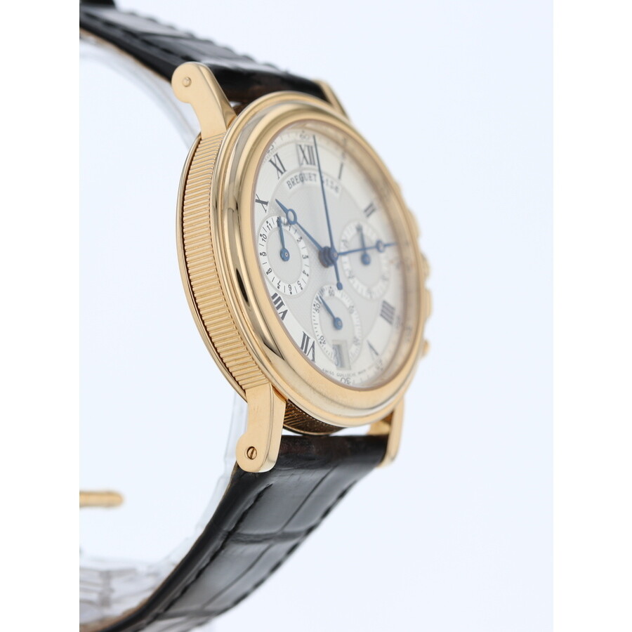 Breguet Preowned Breguet Marine Chronograph Automatic Silver Dial