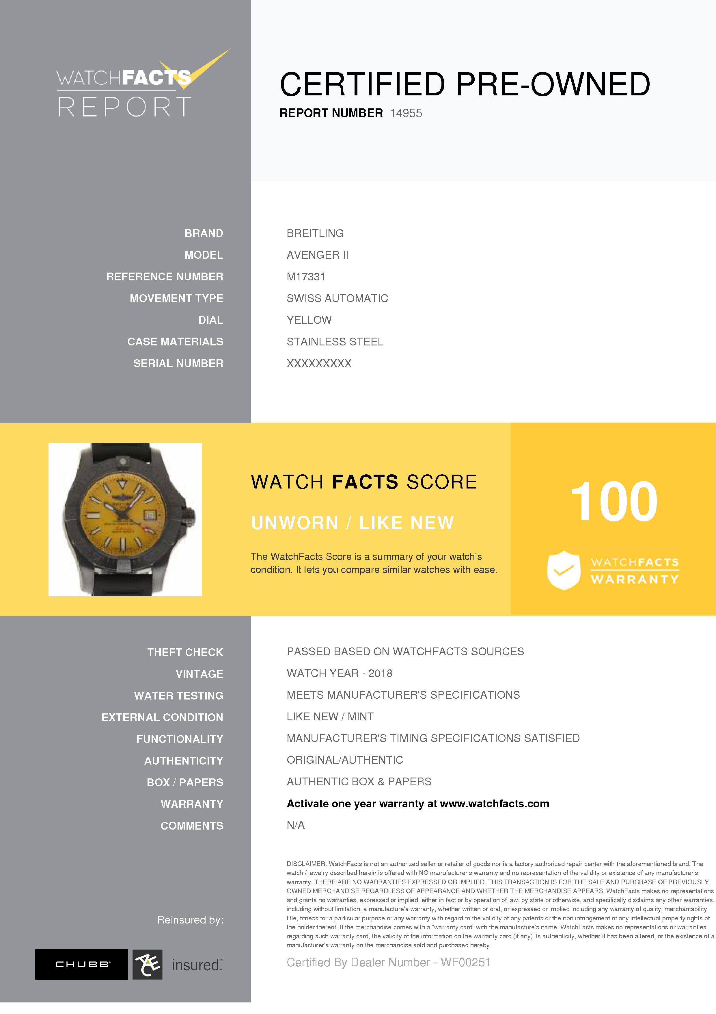 breitling m17331