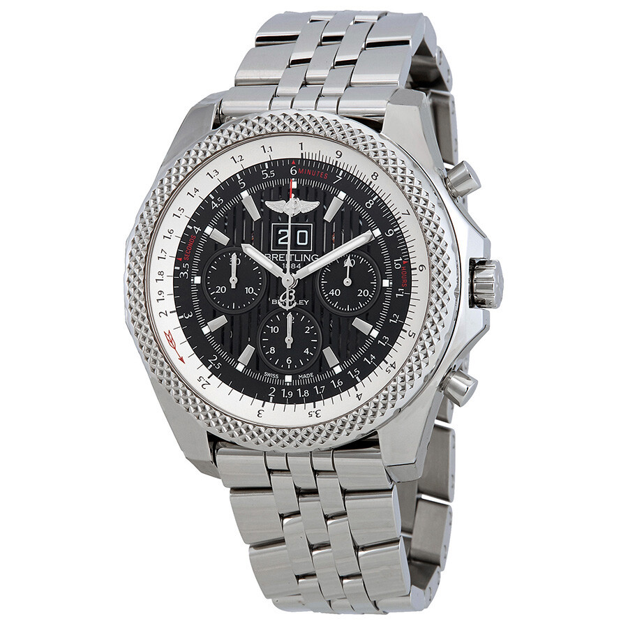 Bentley 6.75 Speed Chronograph Automatic Black Dial Men's Watch