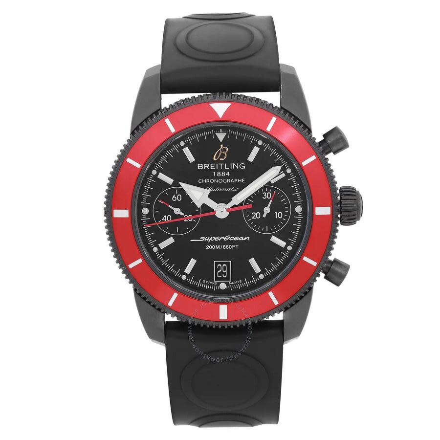 Breitling Superocean Heritage Chronograph Automatic Chronometer Black Dial Men's Watch