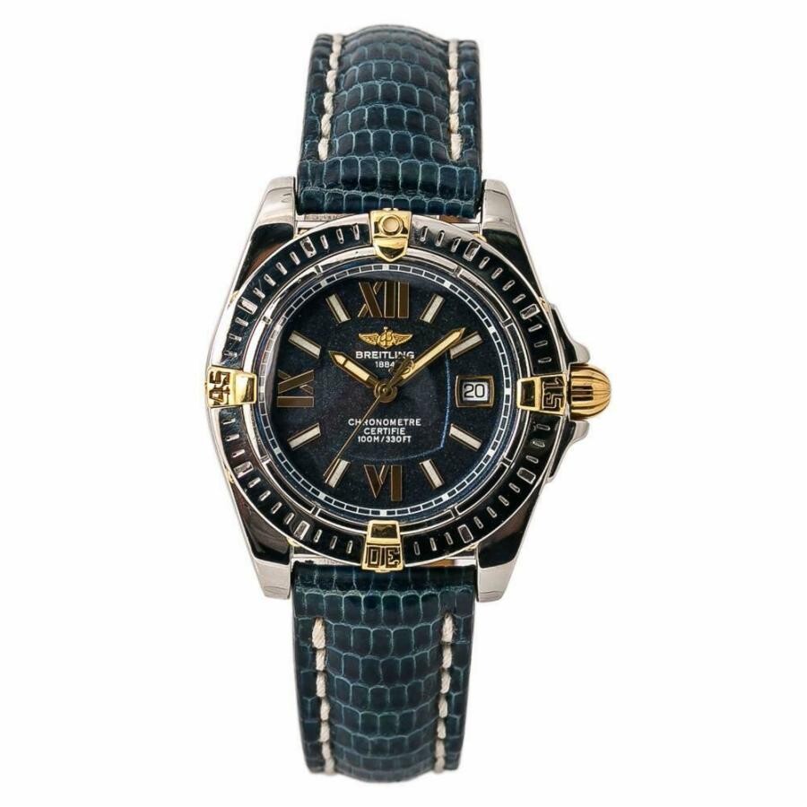 Cockpit Quartz Blue Dial Ladies Watch