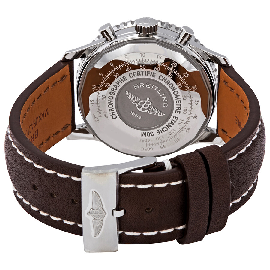 Breitling Pre owned Breitling Navitimer 1 Chronograph Automatic Chronometer Silver Dial Men s