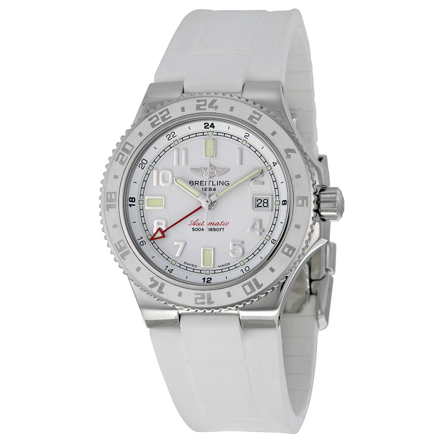 Superocean Gmt Automatic Chronometer White Dial Men's Watch