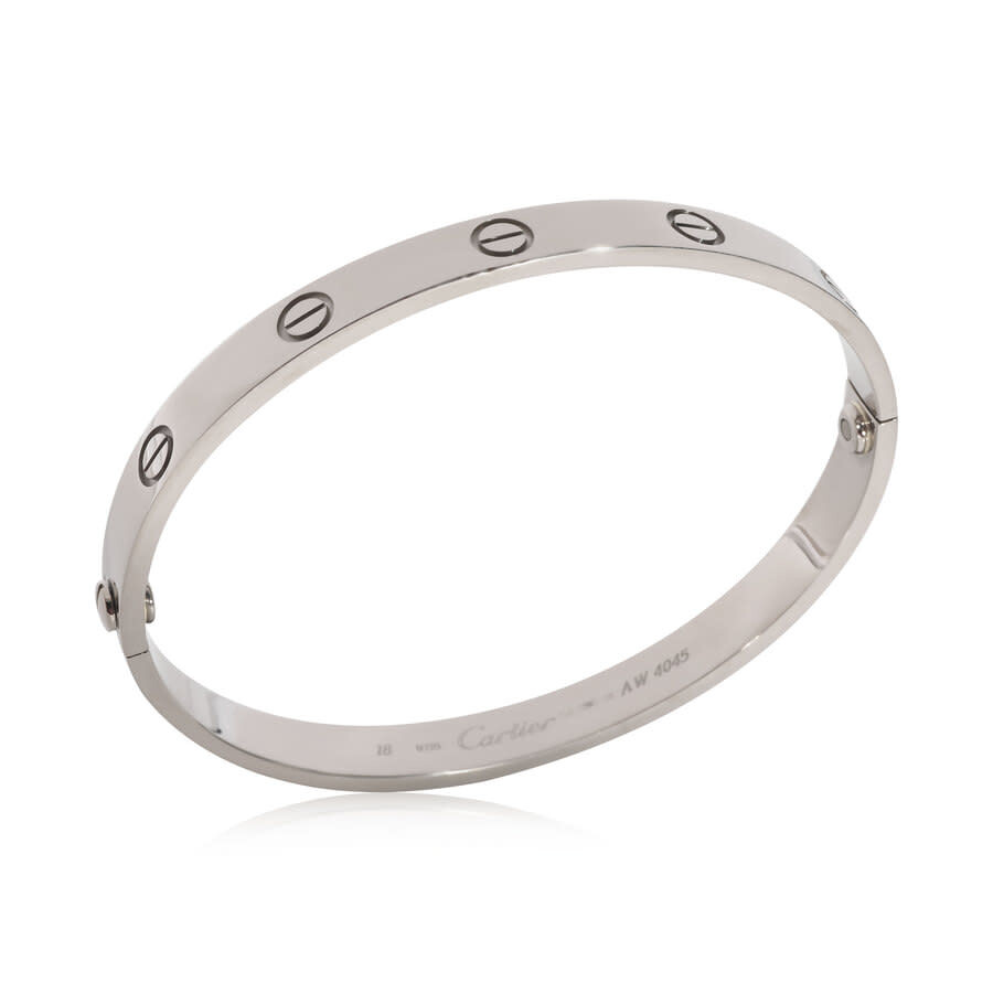 Cartier PreOwned Cartier LOVE Bracelet in 18K White Gold 128007
