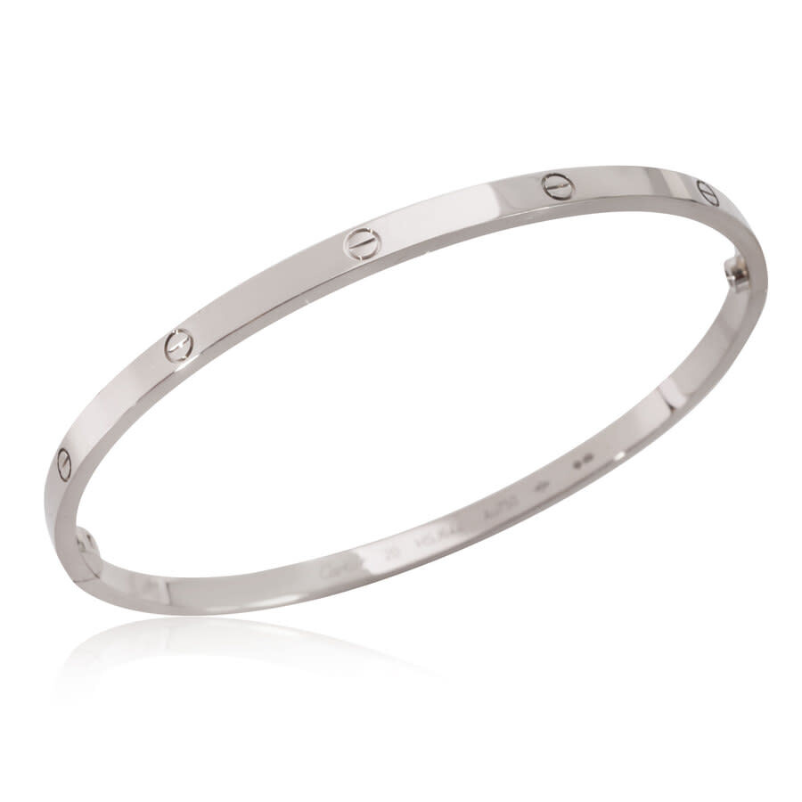 Cartier PreOwned Cartier Love Bracelet in 18k White Gold 128051