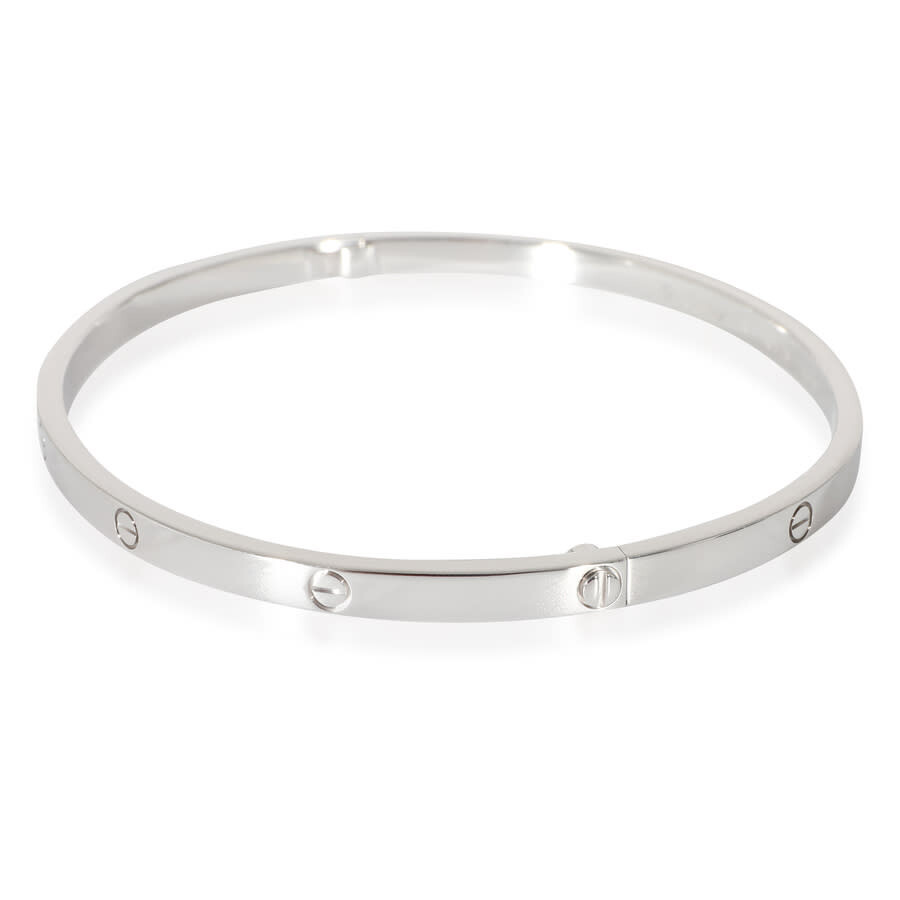 Cartier PreOwned Cartier Love Bracelet in 18k White Gold 133413