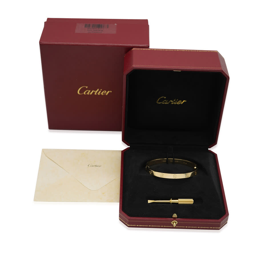 Cartier Pre Owned Cartier Love Bracelet in 18K Yellow Gold 134800