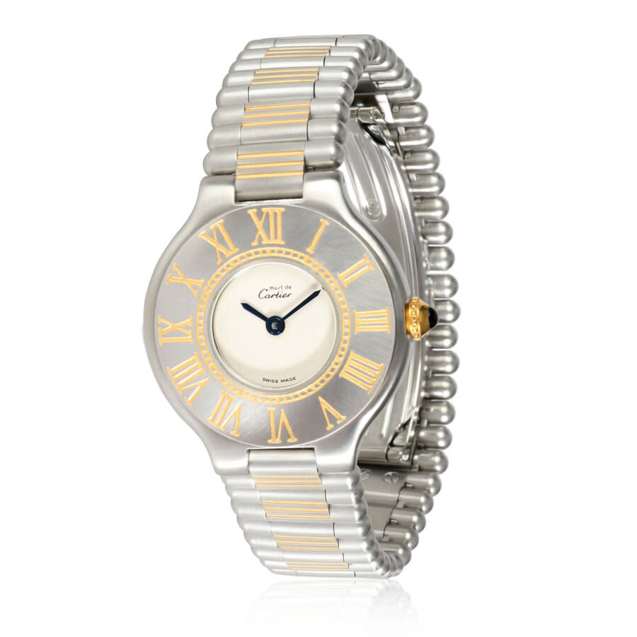 Must de Cartier Quartz Silver Dial Ladies Watch
