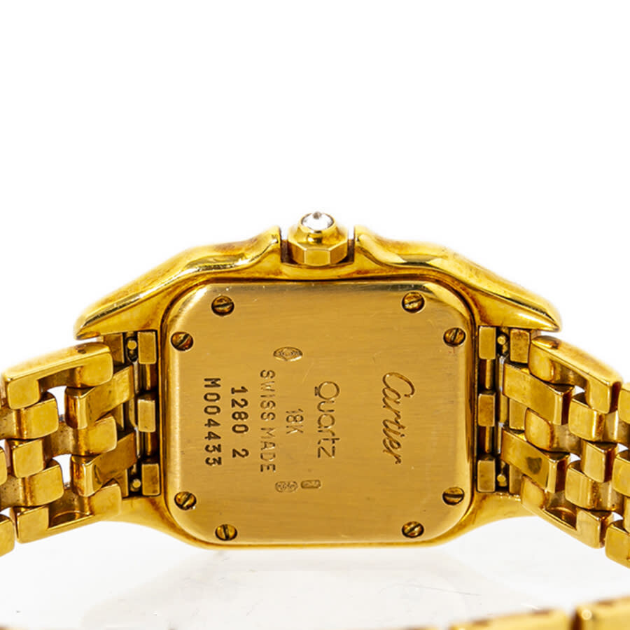 cartier quartz 18k swiss made