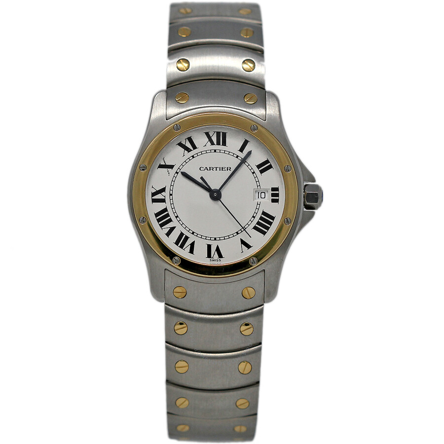 Ronde Quartz White Dial Ladies Watch