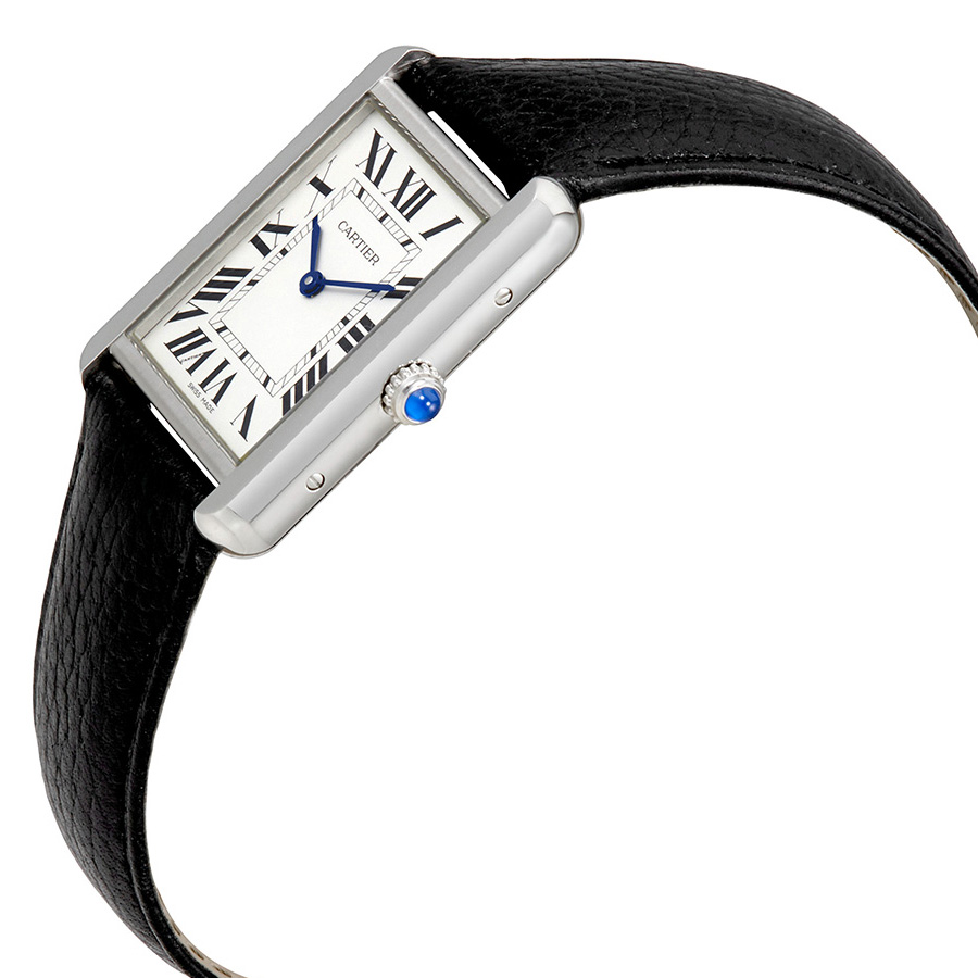 Cartier Pre-owned Cartier Tank Opaline Dial Ladies Watch WSTA0028 WSTA0028  7613268736449 - Pre-Owned Watches, Cartier - Jomashop