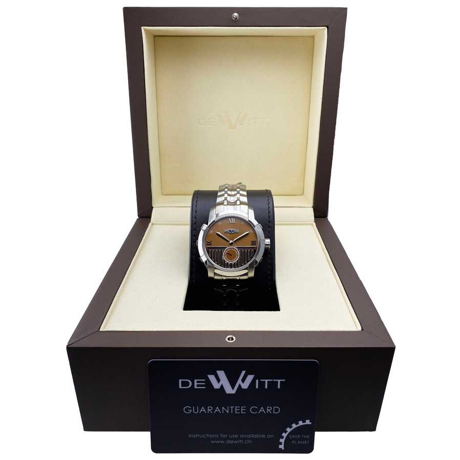Dewitt Preowned DeWitt Glorious Knight Automatic Brown Dial Men's