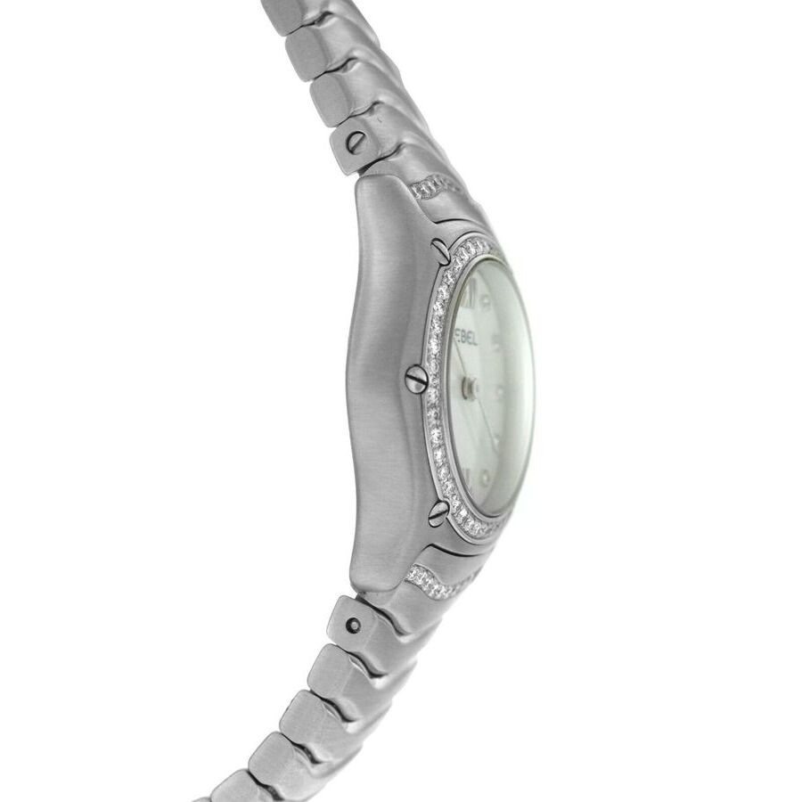Ebel Preowned Ebel Classic Wave Quartz Diamond Ladies Watch E9157F14